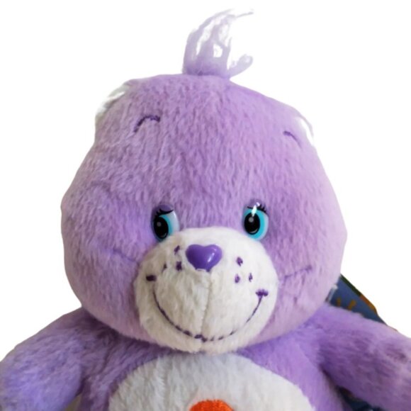 Care Bears Harmony Bear Purple Flower Nanco 2004 - Picture 2 of 11